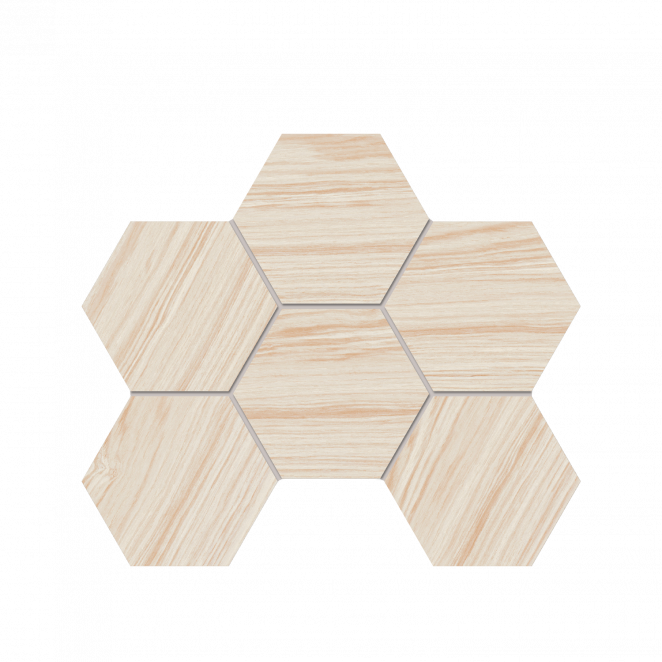 Ametis Selection SI03 Hexagon 25x28,5x10 матовая бежевая