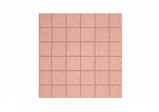 Ametis Spectrum SR05 (5х5) 30x30 матовая красная