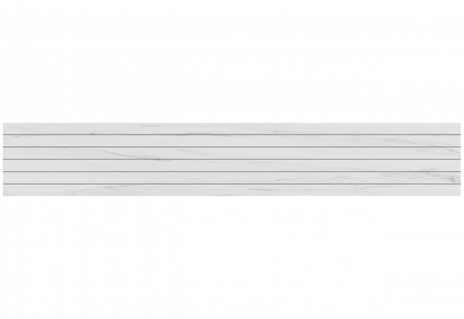 Ametis Supreme Фальшмозаика SM01 Trail 19x120x10 полированная. белая