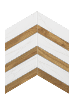 Ametis Supreme SM02/SI02 Chevron 37,5x29x10 матовая бежевая