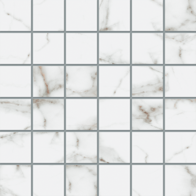 Ametis Supreme SM03 (5x5) 30x30x10 матовая/полир. белая