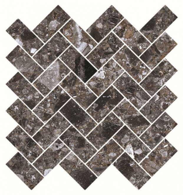 Kerranova Terrazzo Темно-серый 30.3x28.2 Матовый m06