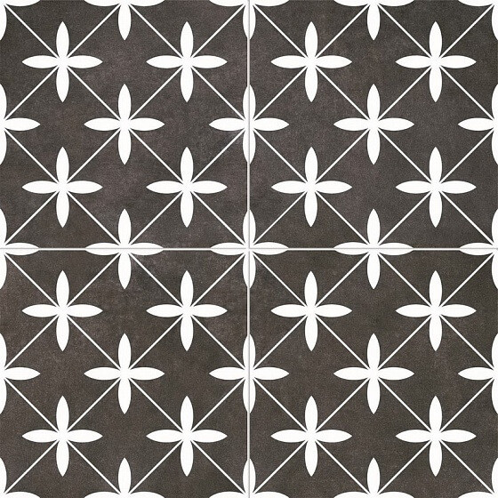 Dual Gres Chic Collection Chic Poole Black 45x45
