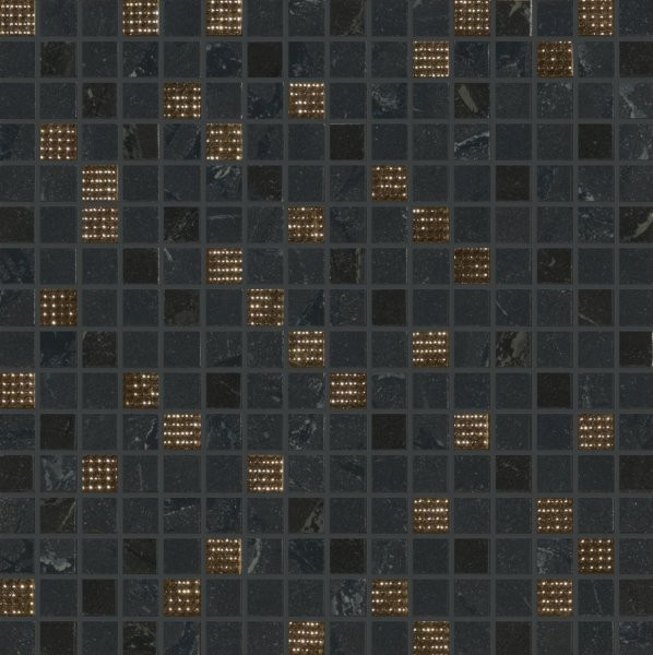 Marca Corona Newluxe Black Tessere Riv 30,5x30,5