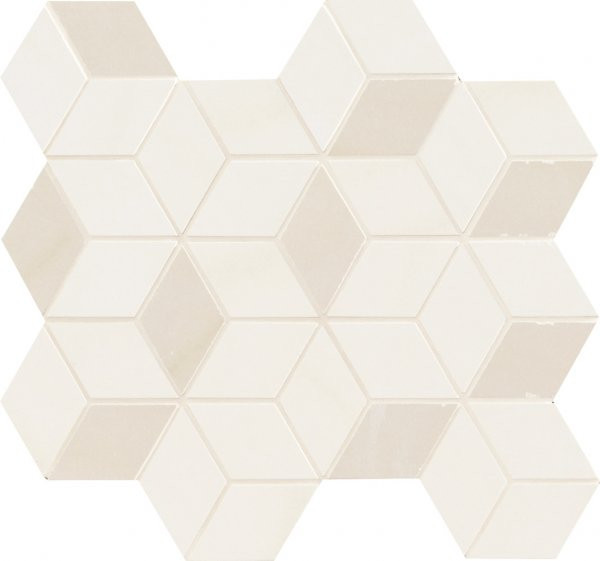 Marca Corona Newluxe White Tessere Rombi 26x28