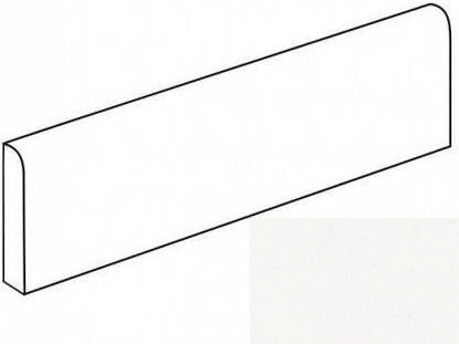 Grasaro Beton Плинтус Белый 60x76 Sugar-эффект G-1104/CR/p01/76x600