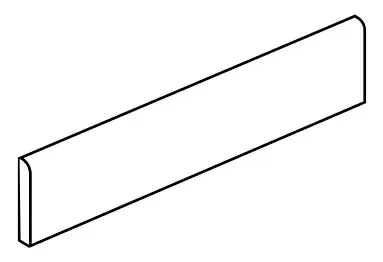 Kerranova Skala Плинтус K-2201/LR/p01 White 7,6х60
