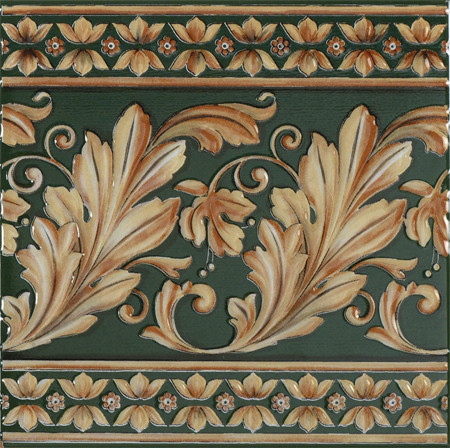 APE Ceramica Noblesse 40101-03105 Majesty Verde Botella 20х20