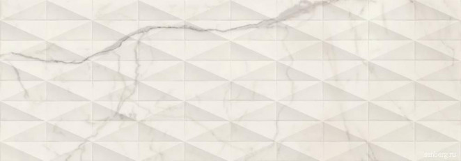 Marazzi Italy Allmarble Wall Altissimo Struttura Pave Satin 3D 40х120