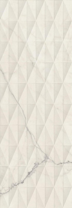 Marazzi Italy Allmarble Wall Statuario Struttura Pave Lux 3D 40х120