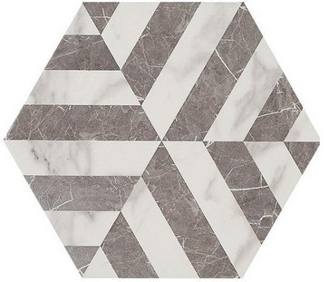 Marazzi Italy Allmarble Statuario Decoro 18,2x21