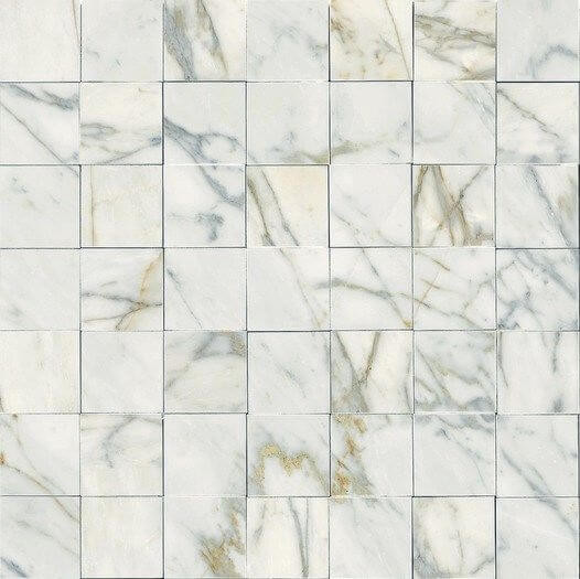 Marazzi Italy Allmarble Плитка мозаика Golden White Lux (30x30)
