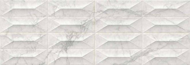Marazzi Italy Marbleplay Wall настенная Statuarietto Struttura Gem 3D Rett. 30х90