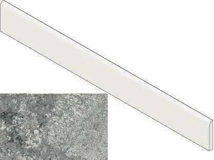 Atlas Concorde Russia Forte Dei Marmi Quark Погонный метр Persian Grey Battiscopa 7.2x80
