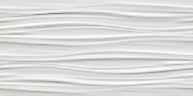 Atlas Concorde 3D Wall Design 3D Ribbon White Matt 40x80