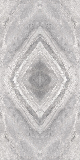 Cerdomus Supreme Book Match Silver Levigato S/4 x2.4 60x120