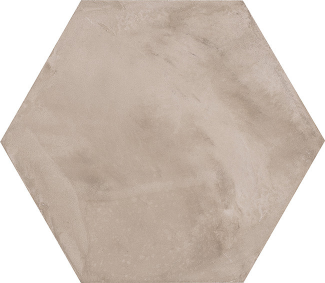 Marca Corona Terra Grigio Esagonо 21,6x25