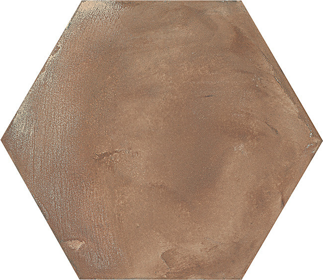 Marca Corona Terra Rosso Esagono 21,6x25