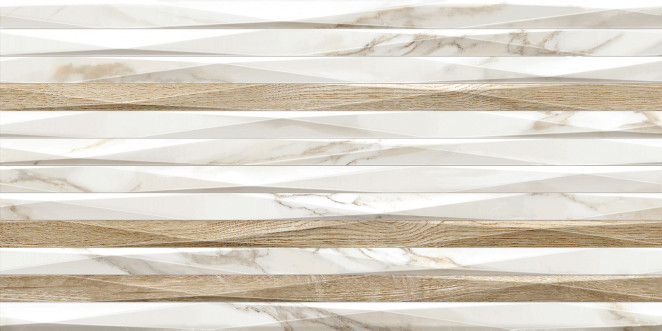 Alma Ceramica Euphoria TWU2550EPH14 плитка облицовочная рельефная 24.9х50