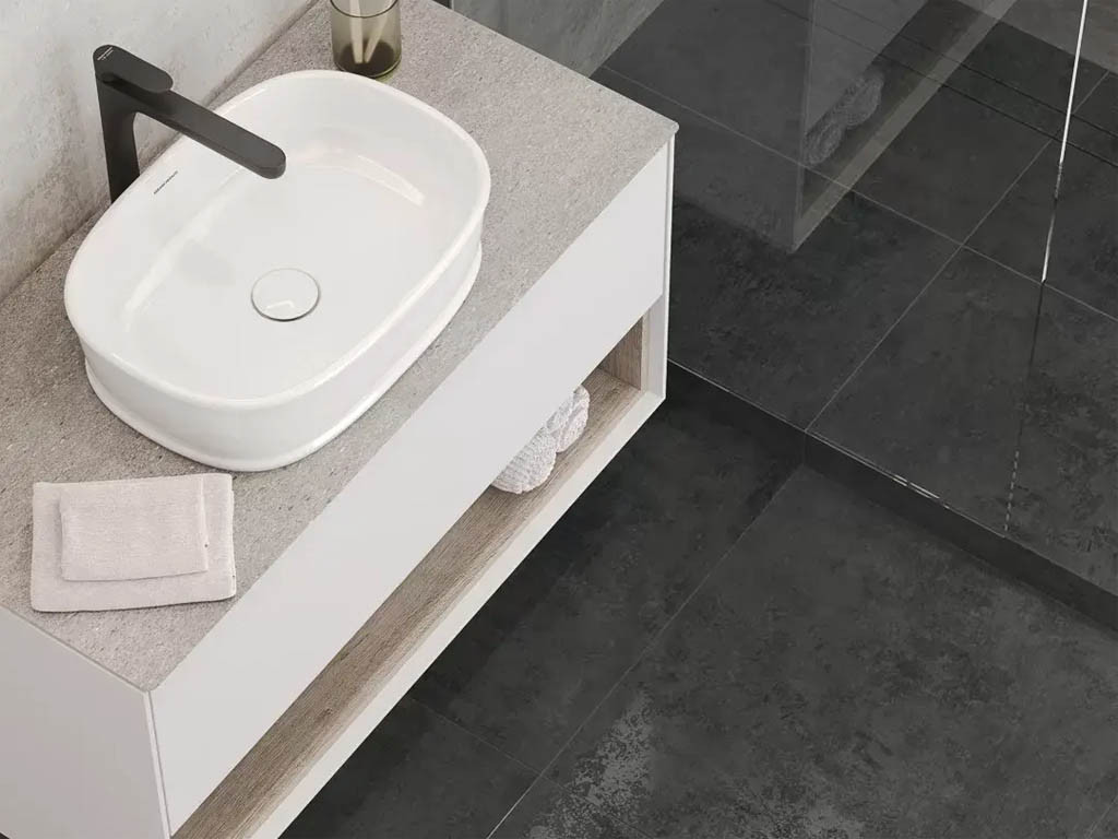 Kerama Marazzi Про Фьюче Серый Тёмный Обрезной 30х60