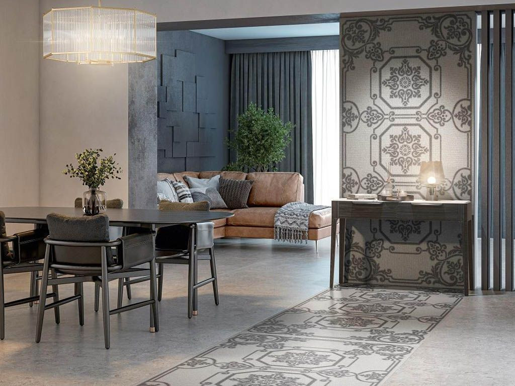 Kerama Marazzi Про Лаймстоун Серый Тёмный Натуральный Обрезной 60х119.5