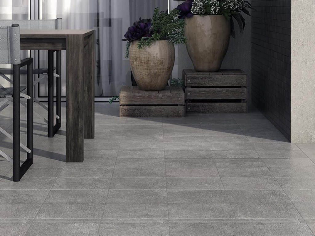 Kerama Marazzi Про Стоун Серый Тёмный Обрезной 30х60