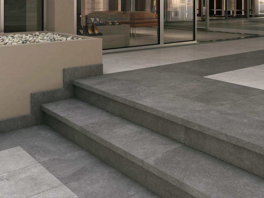 Kerama Marazzi Про Стоун Серый Тёмный Обрезной 30х60