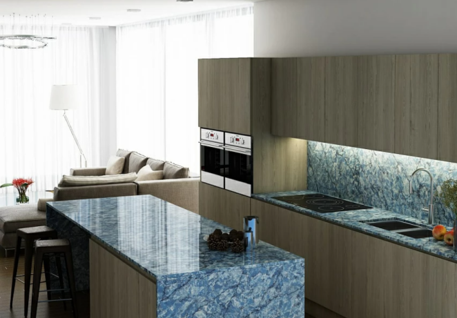 Vicostone Natural Thunder Blue BQ-8786
