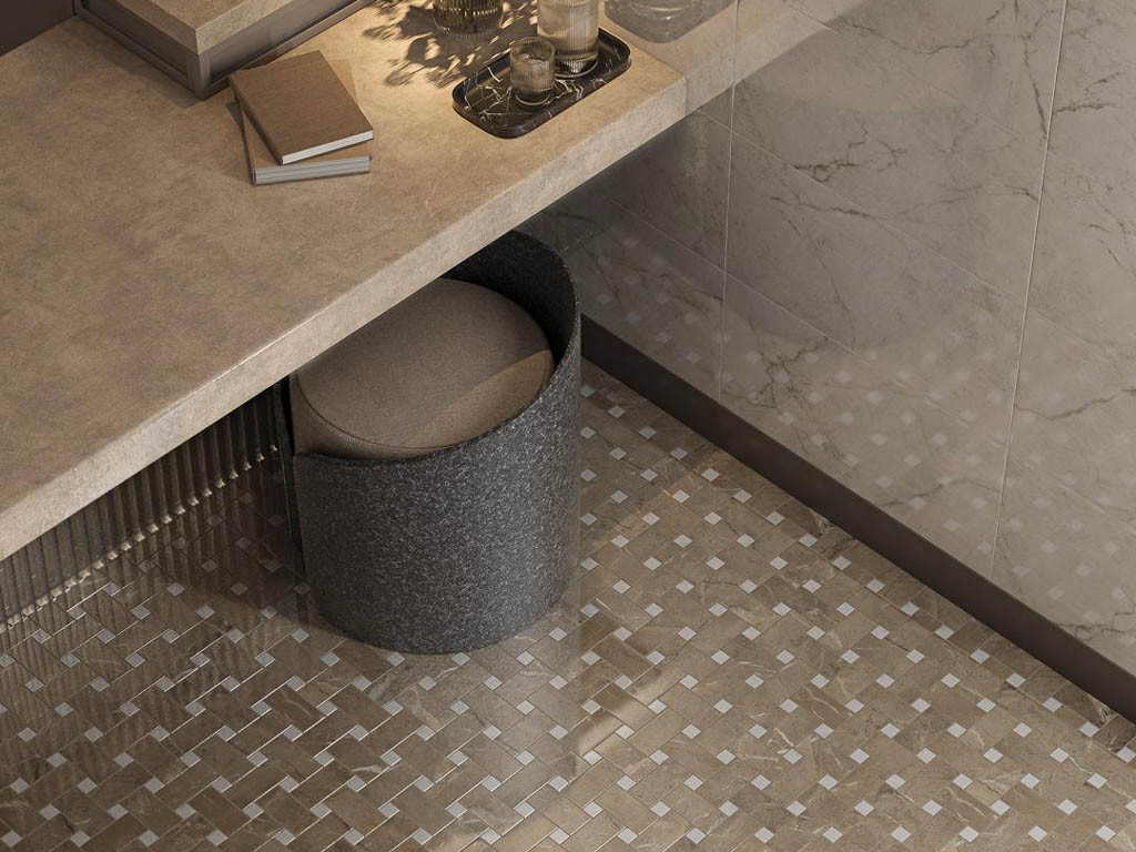 Kerama Marazzi Серенада Зелёный Лаппатированный Обрезной 60х60