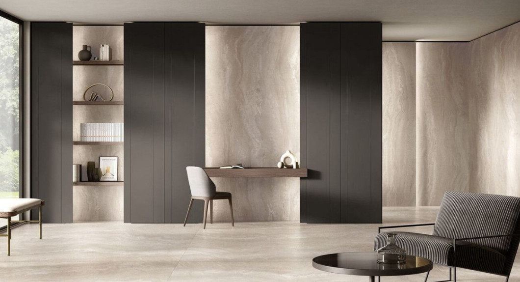 Rex Ceramiche Authentic luxe Gold Trav Matte 60x1206mm
