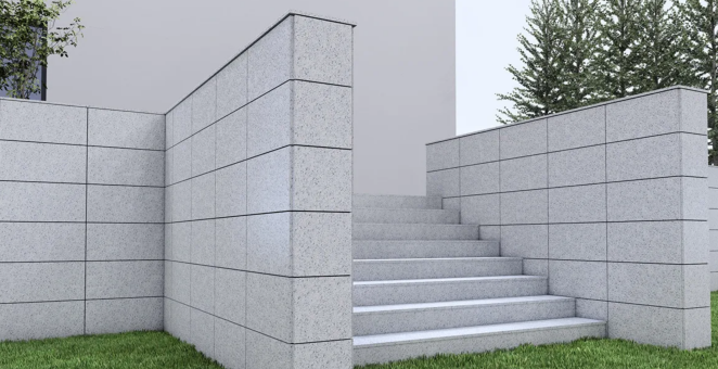 Venezia Stone Гранит Bianco HB Плиты 300x300