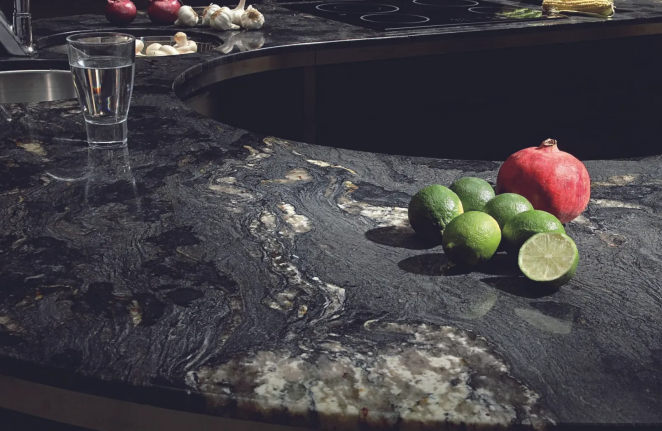 Venezia Stone EXTRA Гранит Black Cosmic Слэбы 319x195