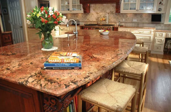Venezia Stone Гранит Alaska Red Слэбы 304x147