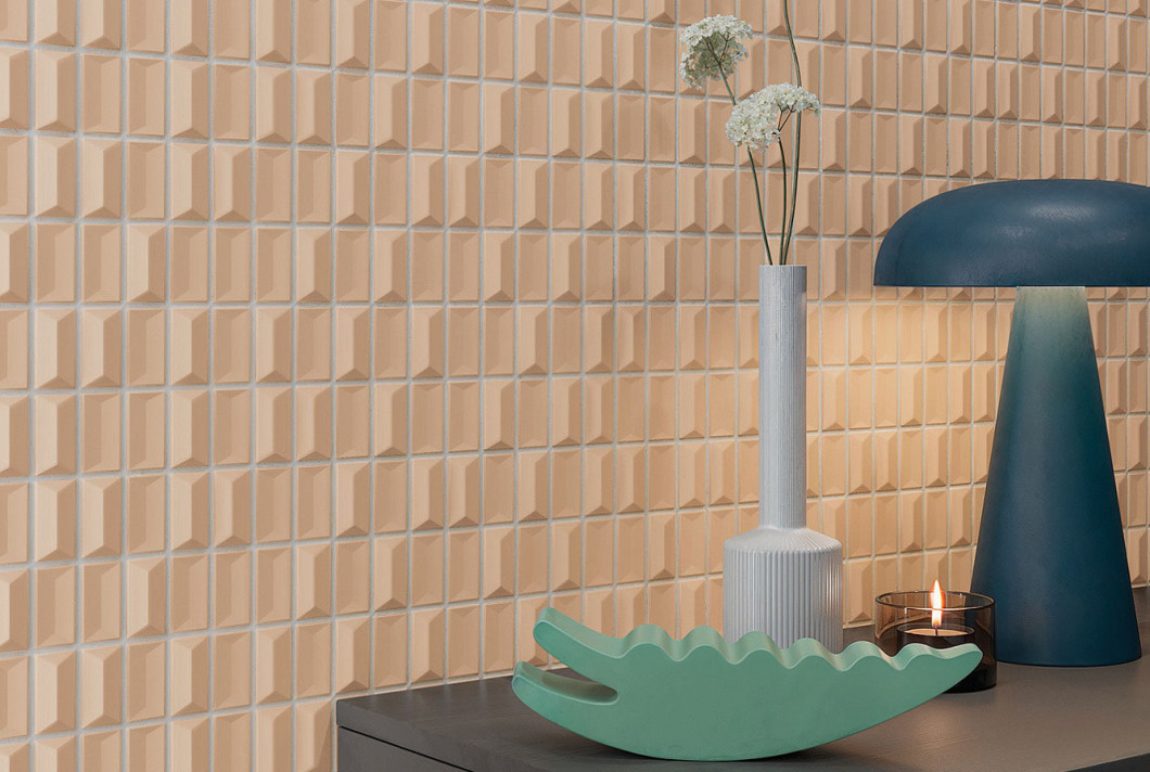 WOW 3d Bars Diamond Onix Gloss 12.5x25