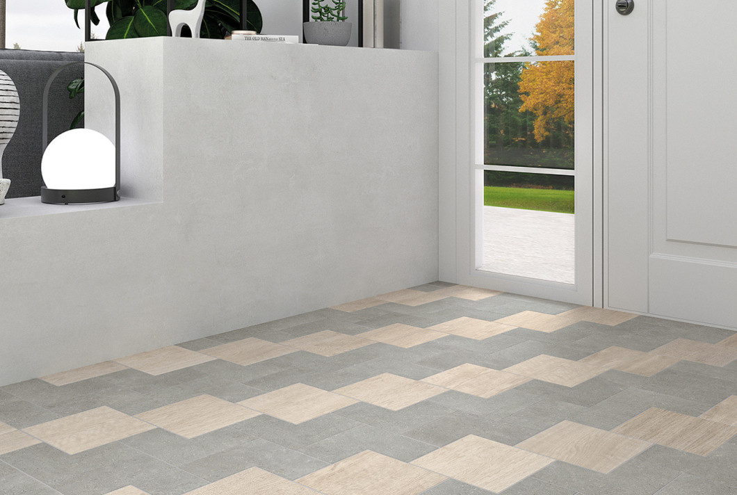 WOW Puzzle Square Taupe Stone 18.5x18.5