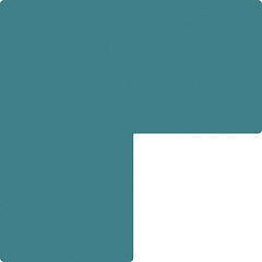 WOW Elle Floor Elle Floor Teal 18.5x18.5