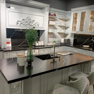 Vicostone Exotic Nero Marquina BQ-8740 Antique