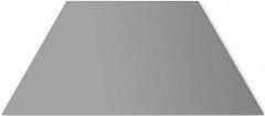 WOW Floor Tiles Trapezium Ash Grey Matt 9.8x23