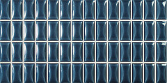 WOW 3d Bars Bevel Sapphire Gloss 12.5x25
