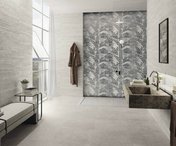 APE Ceramica Travertino Cenefa Sabbia Matt Gold 8x25