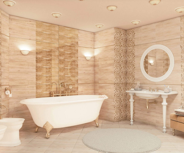AltaCera Imprint Mosaic Gold 30.5x30.5