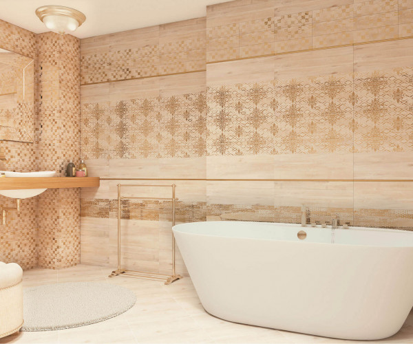 AltaCera Imprint Mosaic Gold 30.5x30.5