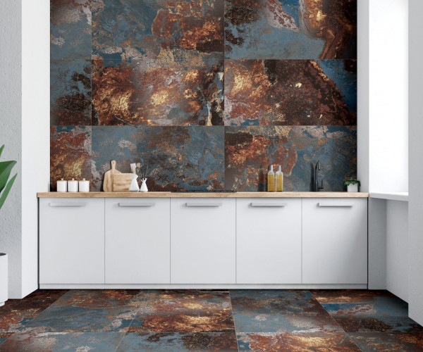 Arcadia Ceramica Vulcano Azzurro
