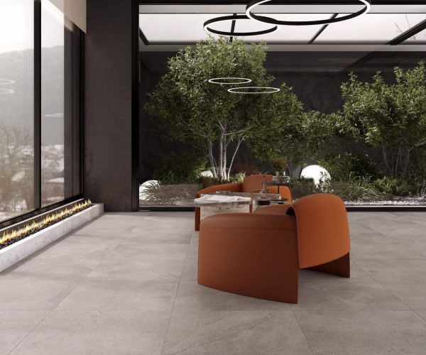 Laparet Dosimo Grey серый 60х60 Сатинированный Карвинг