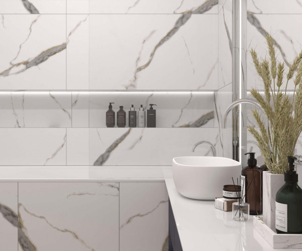 Golden White Statuario