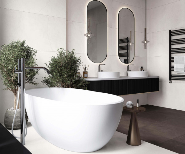 Laparet Splash Bianco белый 60х60 Сатинированный Карвинг
