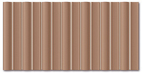 WOW Faces Bars Tan 12.5x25