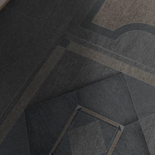 Kerama Marazzi Базальт Серый Темный Обрезной 119.5x320x1.1