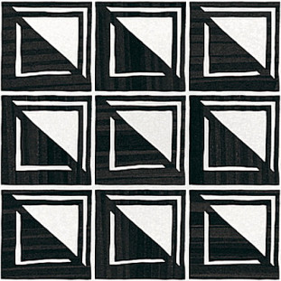 Equipe Caprice Deco Patchwork B&W (16 видов паттерна) 20x20