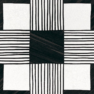 Equipe Caprice Deco Cloth B&W 20x20